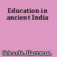 Education in ancient India