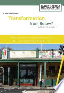 Transformation from below? : white suburbia in the transformation of apartheid South Africa to democracy /