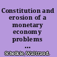 Constitution and erosion of a monetary economy problems of India's development since independence /