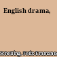 English drama,