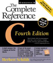 C, the complete reference /