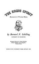 The comic spirit, Boccaccio to Thomas Mann: Giovanni Boccaccio, Charles Dickens, Henry Fielding, Israel Zangwill, Thomas Mann /