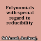 Polynomials with special regard to reducibility