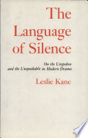 The language of silence West German literature and the Holocaust /