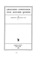 Chaucer's Constance and accused queens.