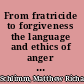 From fratricide to forgiveness the language and ethics of anger in Genesis /