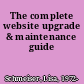 The complete website upgrade & maintenance guide