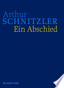 Ein abschied : historisch-kritische ausgabe /