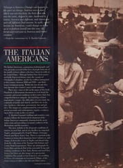 The Italian Americans /