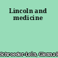 Lincoln and medicine