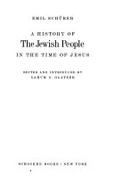 A history of the Jewish people in the time of Jesus /