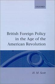 British foreign policy in the age of the American Revolution /