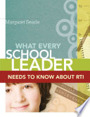 What every school leader needs to know about RTI