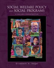Social welfare policy and social programs : a values perspective /