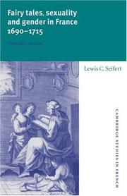 Fairy tales, sexuality, and gender in France, 1690-1715 : nostalgic utopias /