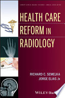 Health care reform in radiology