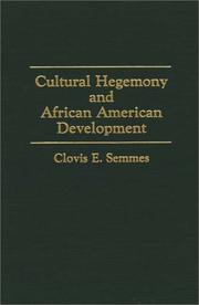 Cultural hegemony and African American development /