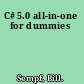 C# 5.0 all-in-one for dummies