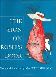 The sign on Rosie's door /