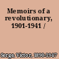 Memoirs of a revolutionary, 1901-1941 /