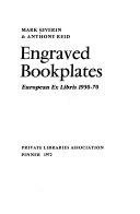 Engraved bookplates: European ex libris 1950-70 /