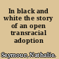 In black and white the story of an open transracial adoption /