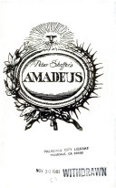 Peter Shaffer's Amadeus.