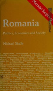 Romania, politics, economics, and society : political stagnation and simulated change /