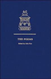 The poems : Venus and Adonis, the Rape of Lucrece, the Phoenix and the turtle, the Passionate pilgrim, A Lover's complaint /