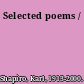 Selected poems /