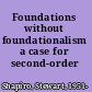 Foundations without foundationalism a case for second-order logic.