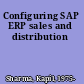 Configuring SAP ERP sales and distribution