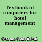 Textbook of computers for hotel management
