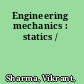 Engineering mechanics : statics /
