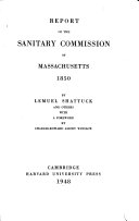 Report of the Sanitary Commission of Massachusetts, 1850 /