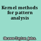 Kernel methods for pattern analysis