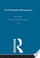 The philosophy of management