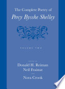 The complete poetry of Percy Bysshe Shelley