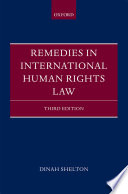 Remedies in international human rights law /