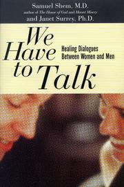 We have to talk : healing dialogues between women and men /