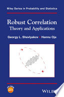 Robust correlation : theory and applications /