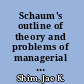 Schaum's outline of theory and problems of managerial accounting /