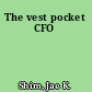 The vest pocket CFO