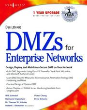 Building DMZs for enterprise networks