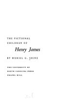 The fictional children of Henry James /