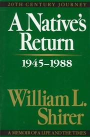 A native's return, 1945-1988 /