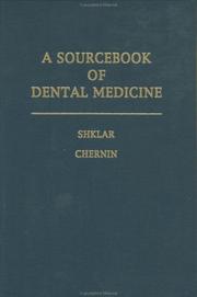 A sourcebook of dental medicine : being a documentary history of dentistry and stomatology from the earliest times to the middle of the twentieth century /