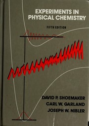 Experiments in physical chemistry /