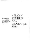 African textiles and decorative arts.