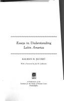 Essays in understanding Latin America /